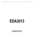 EDA3013 EXAM PACK 2022