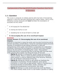 Fundamentals of Nursing NCLEX Practice Questions Quiz Set 6 | 75 Questions