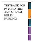 Psychiatric and Mental Health Nursing The Craft of Caring