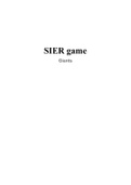 Paper SIER game (grade: 8)