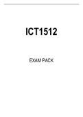ICT1512 EXAM PACK 2022