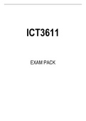 ICT3611 EXAM PACK 2022