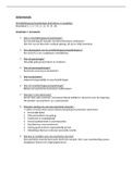 Ontwikkelingspsychopathelogie (Oefenvragen) H1,2,3,7,8,11,12,13,14 en 16 
