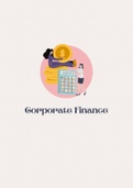 Corporate Finance Complete Summary + Example Exercises (MBA BP - 2021)
