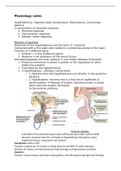 Samenvatting Physiology - Pituitary 