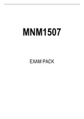 MNM1507 Summarised Study Notes