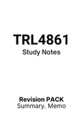 TRL4861 - NOtes for Advanced Transport Management