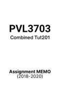 PVL3703 - Combined Tut201 Letters (2018-2020)