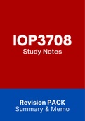 IOP3708 (NOtes and QuestionsPACK)