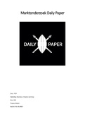 Marktonderzoek Koopproces Daily Paper