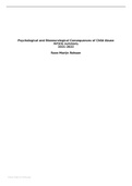 Article summary - Psychological and Neurobiological Consequences of Child Abuse