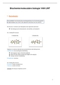 Samenvatting Biochemie Van Lint (E04C1C)
