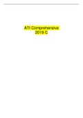 ATI Comprehensive 2019 C - For a Level 3 Grade