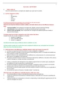 PVL 37031 LAW OF DELICT Questions AND Answers 2022