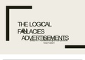 ENGL147N Week 4 Assignment; Logical Fallacies in Advertisement Presentation