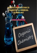 TUe (6A2X0) Introduction to Organic Chemistry and Chemical Technology Full Revision Notes (Chemistry Part)