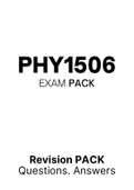 PHY1506 - EXAM PACK (2022) 