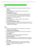 NR 508 Advanced pharmacology Quiz 1-5 questions and answers