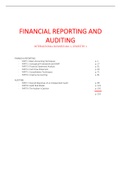 Summary Financial Reporting and Auditing