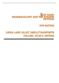 Test Bank For Pharmacology and the Nursing Process 9th EditionLinda Lane Lilley, Shelly Rainforth Collins, Julie S. Snyder