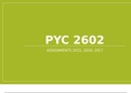 PYC 2602… ASSIGNMENTS combined