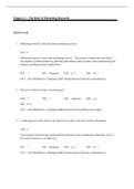 Essentials of Marketing Research, Zikmund - Complete test bank - exam questions - quizzes (updated 2022)