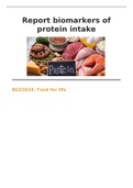BGZ2024: Practical report biomarkers protein intake