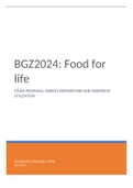 BGZ2024 food for life: Study Proposal