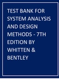  Test Bank for Systems Analysis and Design in a Changing World 7th Edition by Satzinger 