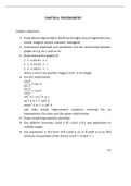 O Level Additional Mathematics Chapter on Trigonometry