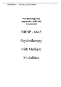 NRNP 6645 week 2 assignment