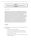 Managing Human Resources, Gomez-Mejia - Solutions, summaries, and outlines.  2022 updated