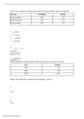FIN2601 ASSIGNMENT 2 OF 2022 COMPARATIVE ANSWERS AND WORKINGS