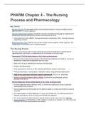 NUR 602 PHARMACOLOGY ALL CHAPTERS AND NURSING PROCESS NEW 2022