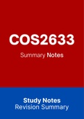 COS2633 - Notes (Summary)
