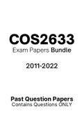 COS2633 (Notes, ExamPACK, QuestionPACK, Tut201 Letters)