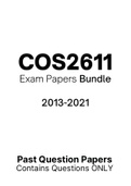 COS2611 - Exam Questions PACK (2013-2021) 