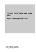 NUR602 MIDTERM study guide 2022