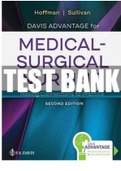 Davis Advantage for Medical-Surgical Nursing: Making Connections to Practice 2nd edition Hoffman Sullivan Test Bank