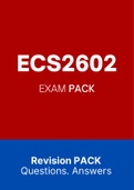 ECS2602 - EXAM PACK (2022)