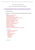 NURSING 2502 MDC 3 Exam 2 Focused Review Guide2