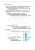 ILROB 1220 Introduction to Organizational Behavior Reading Notes
