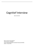 Onderzoekspracticum Kwalitatief Onderzoek; Cognitief Interview Thema 6