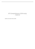 ATI COMPREHENSIVE C EXAM 2019 QUESTIONS AND ANSWERS