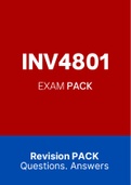 INV4801 - EXAM PACK (Questions and Answers)(+Study Notes)