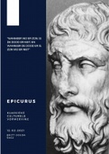 Verslag filosoof Epicurus