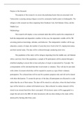 Research Proposal(WRITER SCORED AN A+) WELL ELABORATED AND DETAILED ESSAY