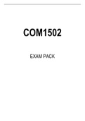 COM1502 EXAM PACK 2022