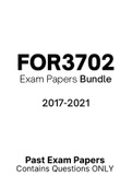 FOR3702 (ExamQuestionsPACK and Tut201 Letters)