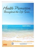 Test bank Health Promotion Throughout the Life Span 8th Edition, Edelman
